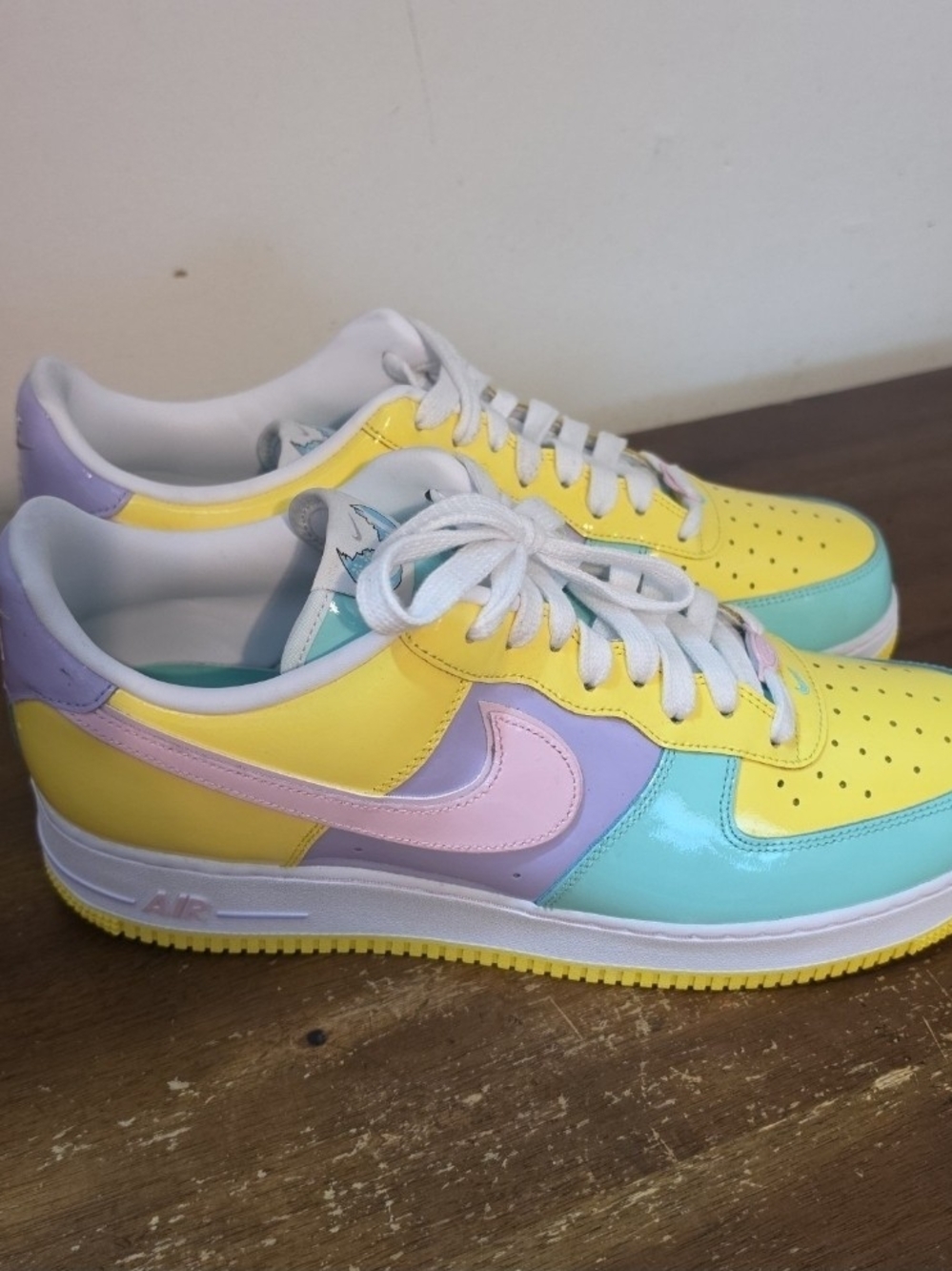Nike Air Force 1 Low Easter (2026) ) Sneakers Yellow & Blue US 13